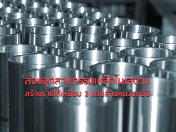 ส่องอุตสาหกรรมเหล็กในเสฉวน สร้างรายได้เหยียบ 3 แสนล้านหยวนต่อปี