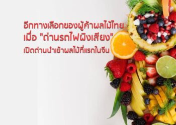 อีกทางเลือกของผู้ค้าผลไม้ไทย เมื่อ “ด่านรถไฟผิงเสียง” เปิดด่านนําเข้าผลไม้ที่แรกในจีน