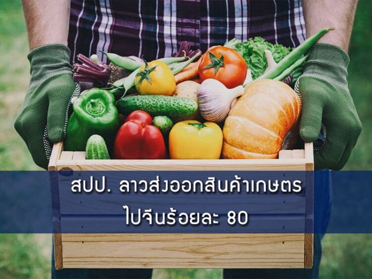 สปป. ลาวส่งออกสินค้าเกษตรไปจีนร้อยละ 80