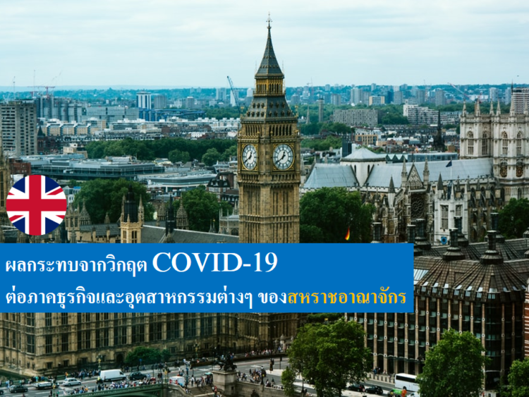 ผลกระทบจากวิกฤต COVID-19 ต่อภาคธุรกิจและอุตสาหกรรมต่างๆ ของสหราชอาณาจักร