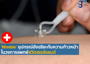 Nimble อุปกรณ์สำหรับตรวจสอบและวัดการเปลี่ยนแปลงโครงสร้างผิวหนัง