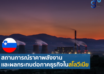 สถานการณ์ราคาพลังงานเเละผลกระทบต่อภาคธุรกิจในสโลวีเนีย