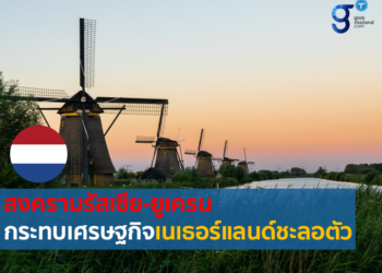 สถานการณ์ในยูเครนชะลอเศรษฐกิจเนเธอแลนด์