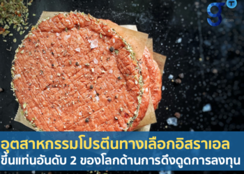 ศักยภาพของอุตสาหกรรมโปรตีนทางเลือกในอิสราเอล