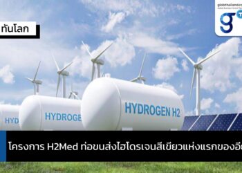 โครงการ H2Med ท่อขนส่งไฮโดรเจนสีเขียวแห่งแรกของอียู
