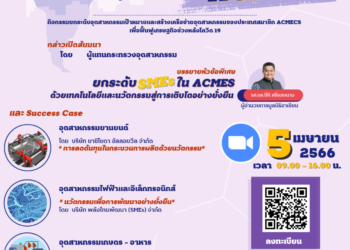 Raising SMEs in ACMECS with Technology and Innovation for Sustainable Growth