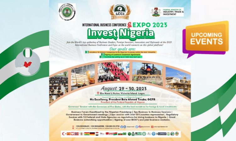 งานสัมนาธุรกิจ INVEST NIGERIA 2023 !