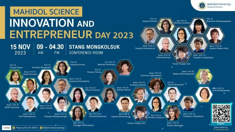 Mahidol Science Innovation & Entrepreneur Day 2023