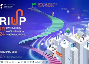 มหกรรมส่งเสริมการใช้ประโยชน์จากกงานวิจัยและนวัตกรรม ประจำปี 2567 (TRIUP Fair 2024)