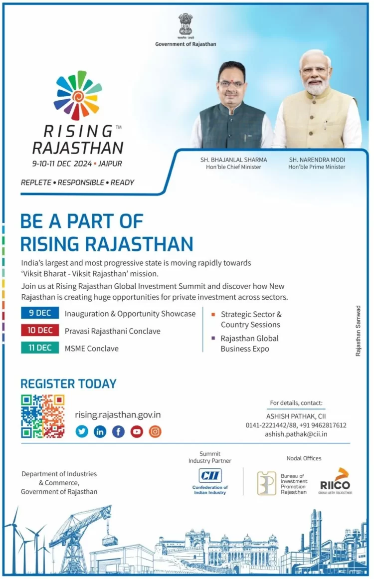 Rising Rajasthan Global Investment Summit 2024