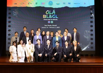 ก้าวที่ยิ่งใหญ่! OLÁ BL&GL THAILAND IN BRAZIL พาซีรีส์วายและนักแสดงเผยศักยภาพวงการบันเทิงไทยสู่สายตาโลก ปักหมุดโชว์ในบราซิลสมการรอคอยแฟนชาวลาติน!