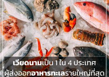 เวียดนามเป็น 1 ใน 4 ประเทศผู้ส่งออกอาหารทะเลรายใหญ่ที่สุดไปยังสิงคโปร์