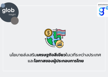 นโยบายส่งเสริมเศรษฐกิจสีเขียวในเวทีระหว่างประเทศและโอกาสของผู้ประกอบการไทย