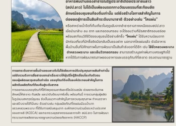 “จากอาหารพื้นบ้านสู่สินค้าระดับโลก” พลังจากรากวัฒนธรรมสู่โอกาสทางเศรษฐกิจของ สปป.ลาว